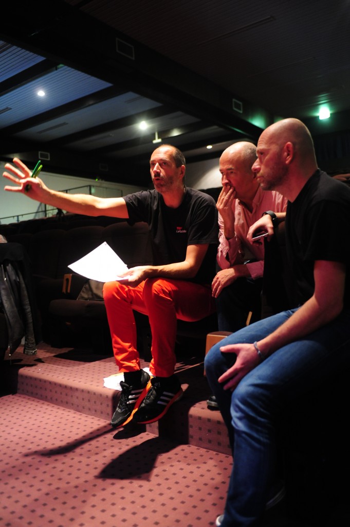 L'équipe de coaching (Photo Martin Charpentier)